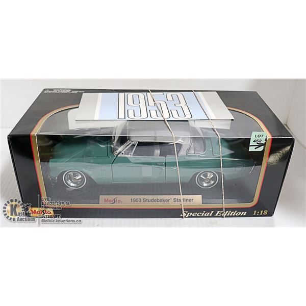 MAISTO 1953 STUDEBAKER STARLINER DIE CAST CAR