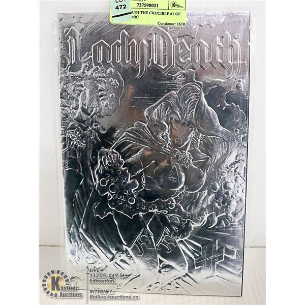 LADY DEATH THE CRUCIBLE #1 OF 6-1996 COMIC