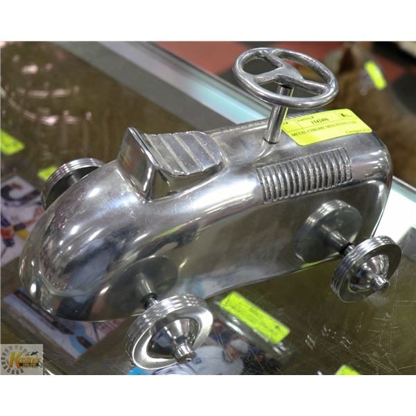 METAL CHROME MINI PEDAL CAR