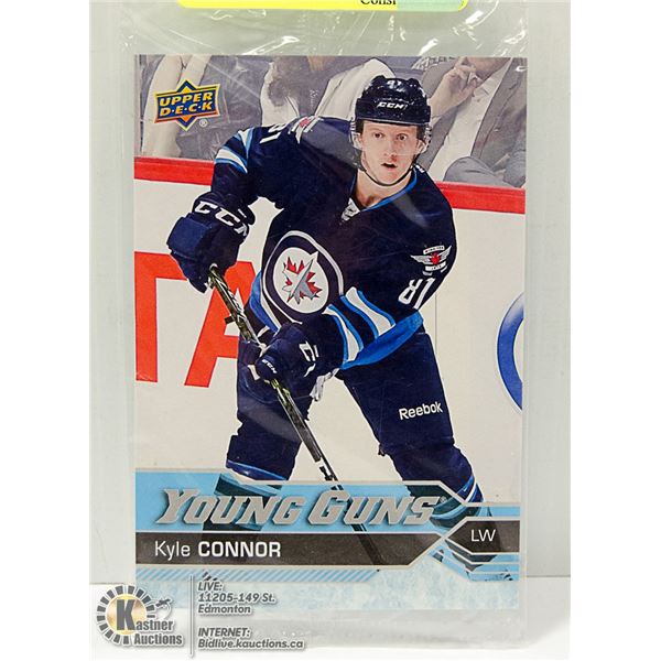 KYLE CONNOR UPPER DECK YOUNG GUNS JUMBO