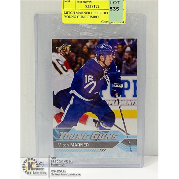 MITCH MARNER UPPER DECK YOUNG GUNS JUMBO