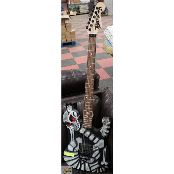 HAND CRAFTED CUSTOM BUILT GUITAR