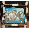 Image 1 : 20" X 22" NATIVE ARTWORK