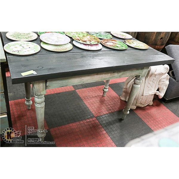 FARMHOUSE TABLE, 3'X4'