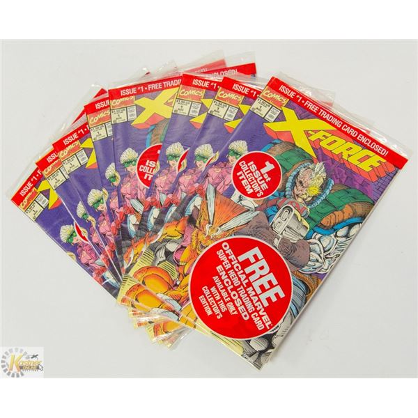 8 TIMES X-FORCE # 1 SOME 1ST APPEARANCES / ORIGINS