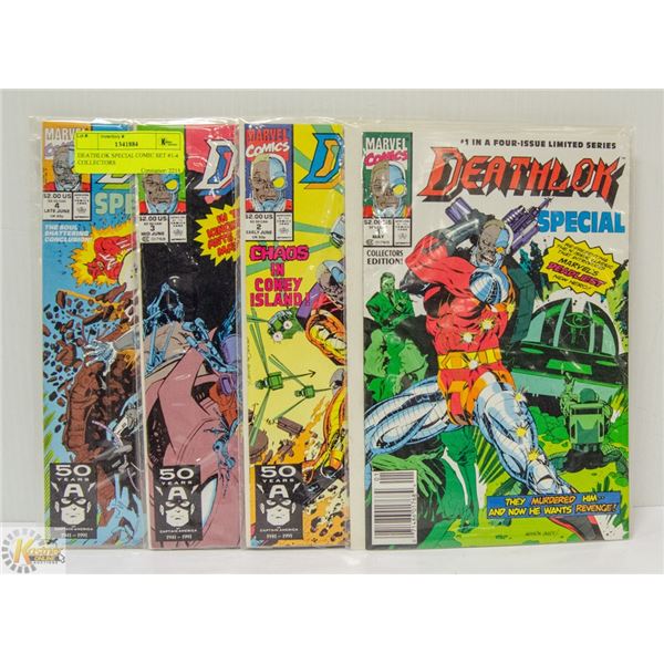 DEATHLOK SPECIAL COMIC SET #1-4 COLLECTORS