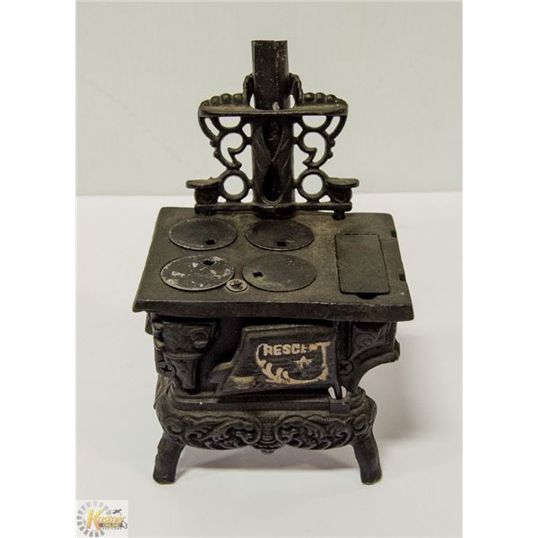CAST IRON "CRESCENT" STOVE COMPLETE