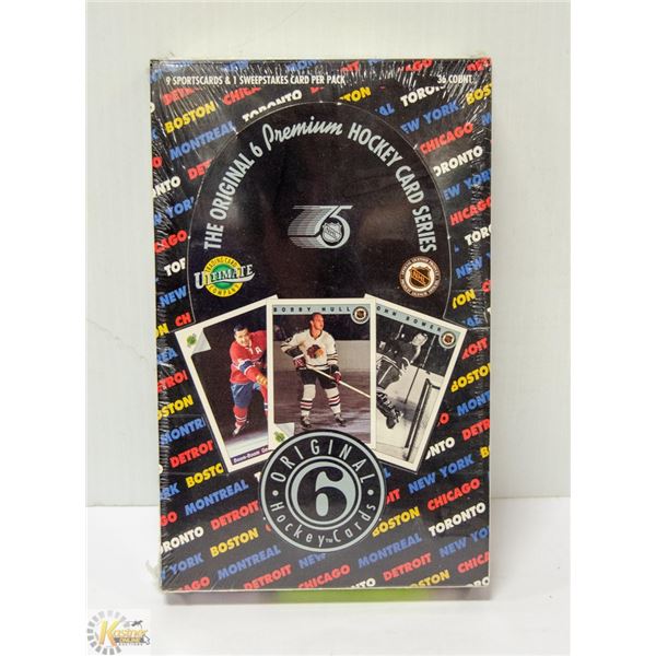 75TH NHL ANNIVERSARY WAX BOX ORIGINAL 6 TEAMS