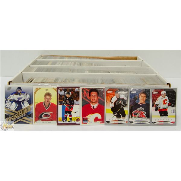 BOX OF THOUSANDS OF ROOKIES AND INSERTS NHL