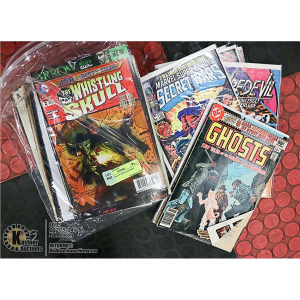 BAG LOT OF ESTATE COMIC BOOKS