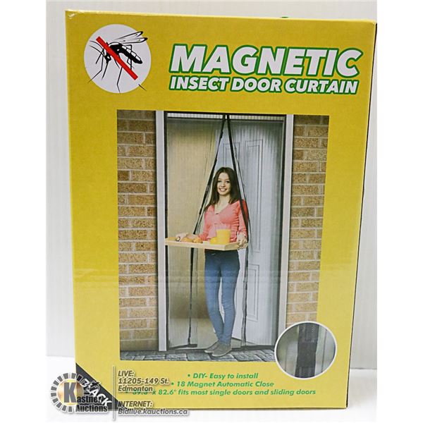 NEW MAGNETIC INSECT DOOR CURTAINS