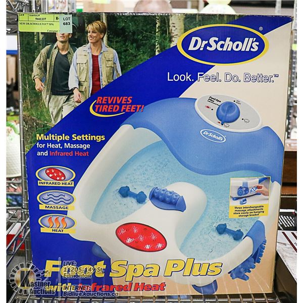 NEW DR.SCHOLLS FOOT SPA