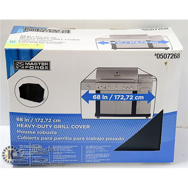 MASTER FORGE 68" HEAVY DUTY  GRILL COVER