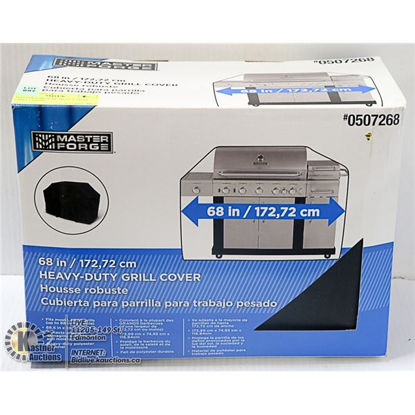 MASTER FORGE 68" HEAVY DUTY  GRILL COVER