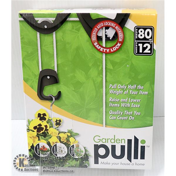 NEW 80LBS GARDEN PULLEY