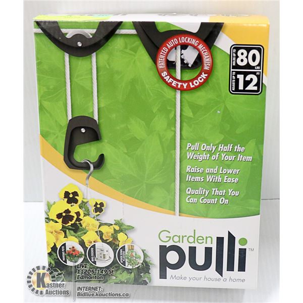 NEW 80LBS GARDEN PULLEY