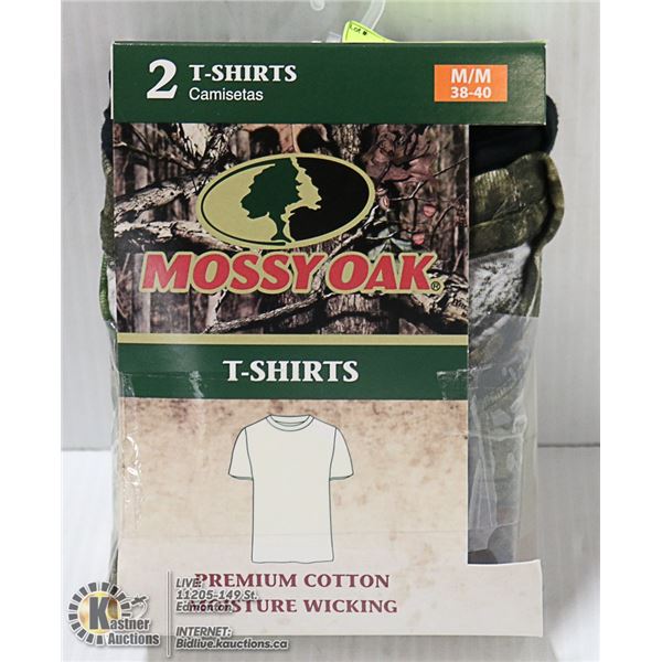 2 NEW SIZE M CAMO MOSSY OAK SHIRTS