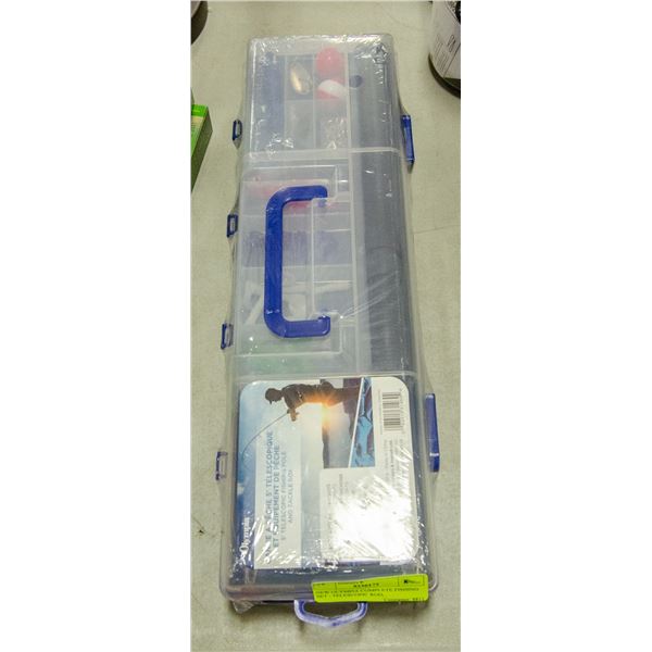 NEW OLYMPIA COMPLETE FISHING SET - TELESCOPIC ROD,
