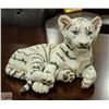 Image 1 : WHITE TIGER FIGURINE APPROX 11" X 6"