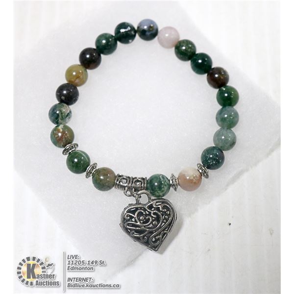 JADE STONE AROMATHERAPY BRACELET