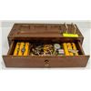 Image 1 : MEN'S JEWELLERY BOX VALET TRAY WITH DRAWER