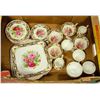 Image 4 : 20 PC 1850 "FLORENCE" FOLEY BONE CHINA. CUPS,