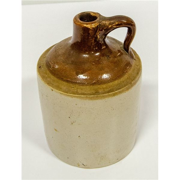 ANTIQUE WHISKEY STONEWARE JUG