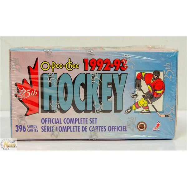 SEALED NIB 1992-93 OPC OFFICIAL COMPLETE SET