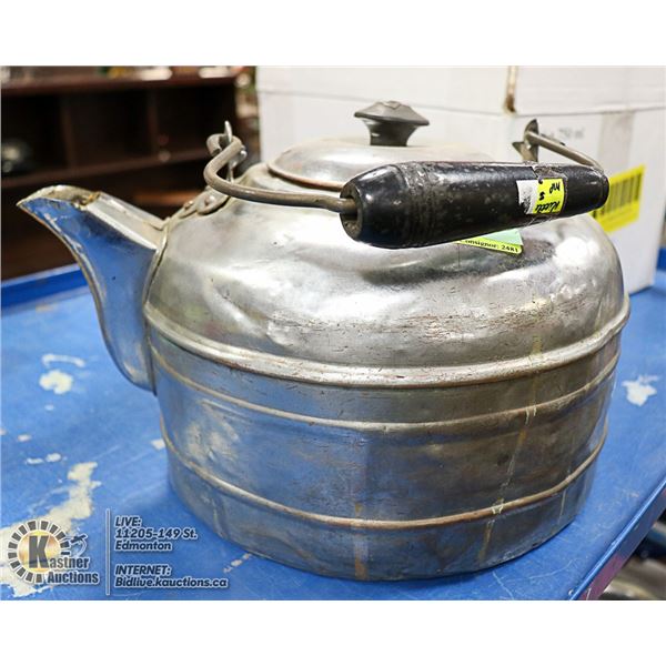 LARGE ANTIQUE  KETTLE
