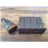 Image 1 : VINTAGE CARVED WOOD TRINKET BOX - HAND CRAFTED IN