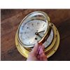 Image 2 : NAUTICAL VINTAGE BRASS SALEM 8 DAY JEWELED SHIP CL