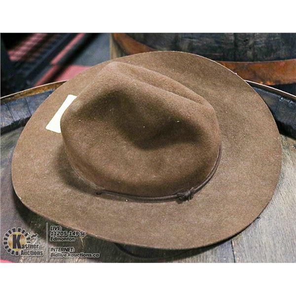 ANTIQUE BOY SCOUTS HAT SIZE 7/8