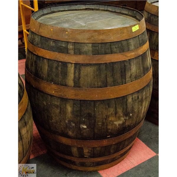 1950'S PORTUGAL 500L-RARE SIZE- WOODEN BEER BARREL