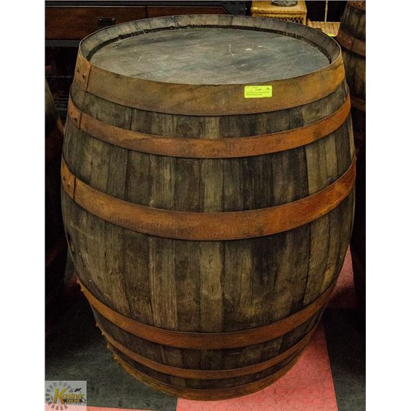 1950'S PORTUGAL 500L-RARE SIZE- WOODEN BEER BARREL
