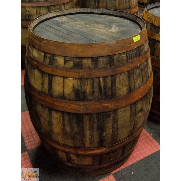 1950'S PORTUGAL 500L-RARE SIZE- WOODEN BEER BARREL