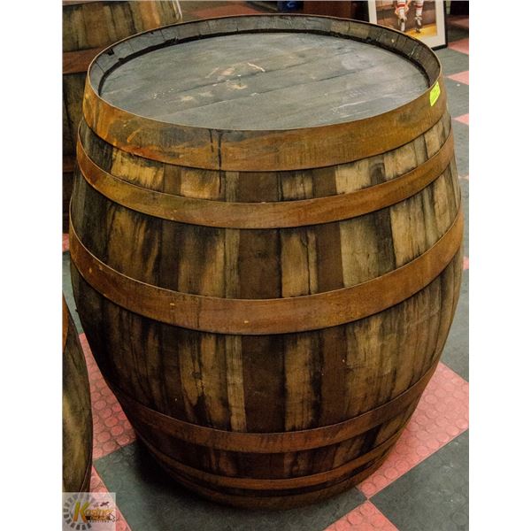 1950'S PORTUGAL 500L-RARE SIZE- WOODEN BEER BARREL