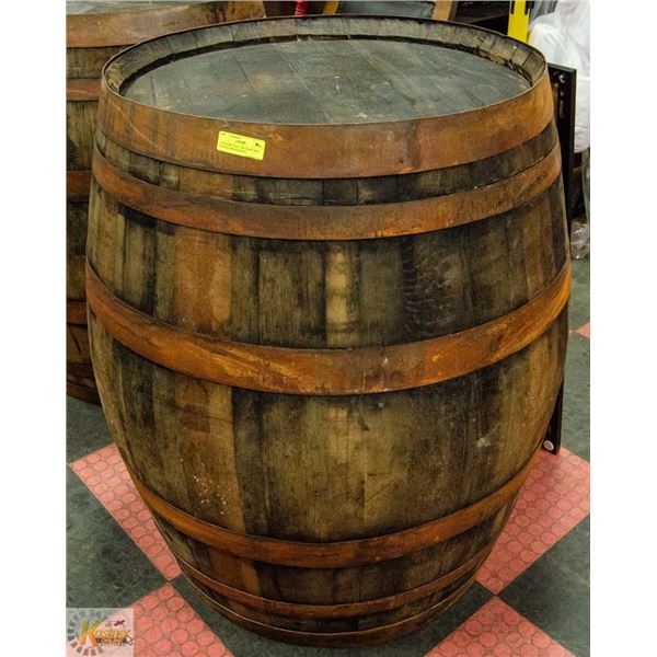 1950'S PORTUGAL 500L-RARE SIZE- WOODEN BEER BARREL