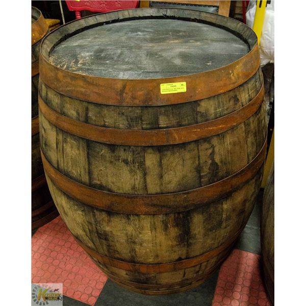 1950'S PORTUGAL 500L-RARE SIZE- WOODEN BEER BARREL