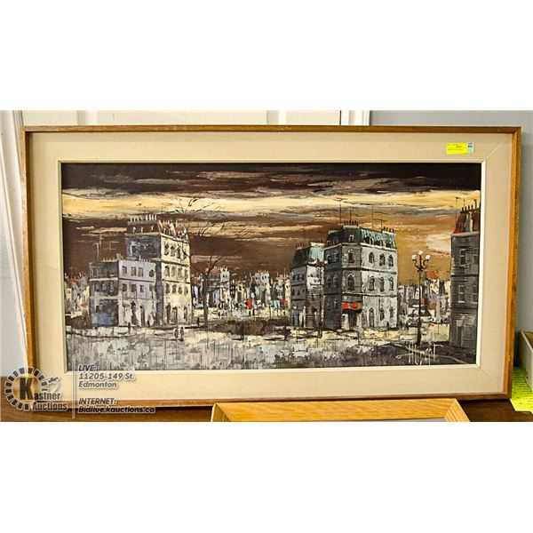 HUBERT OIL PAINTING 47 X 26