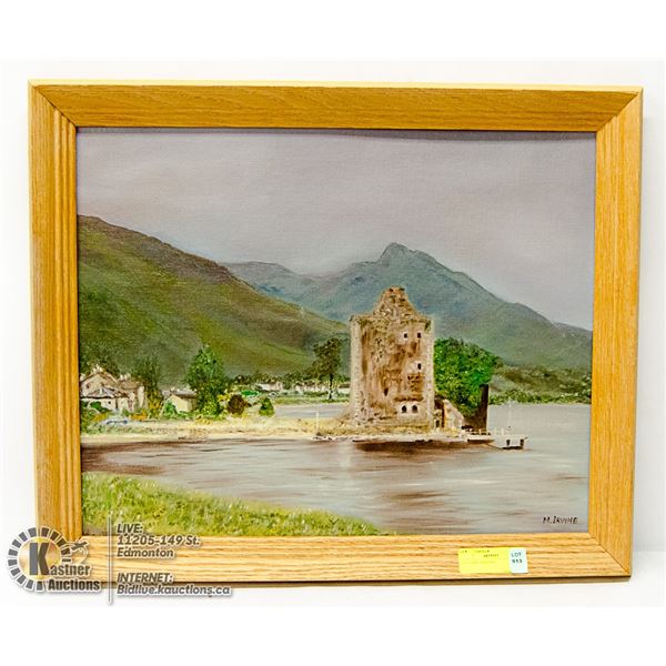 OIL PAINT PAINTING 22.5 X 18.5