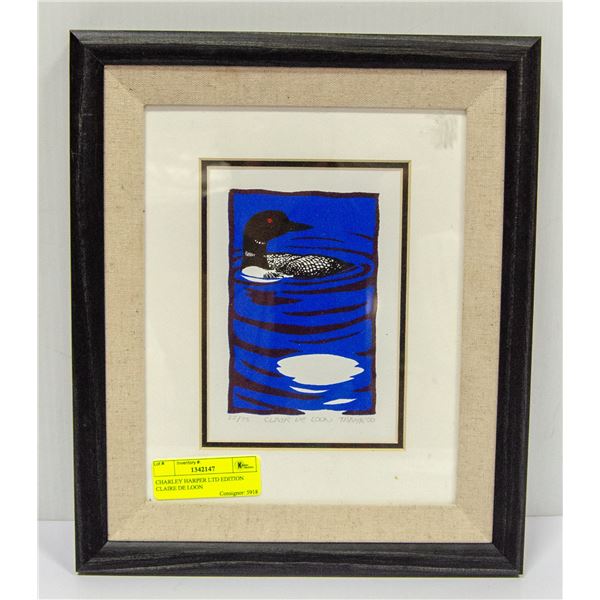 CHARLEY HARPER LTD EDITION CLAIRE DE LOON