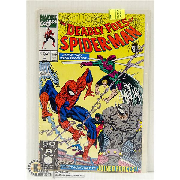 DEADLY FOES OF SPIDER MAN # 1 COLLECTORS COMIC
