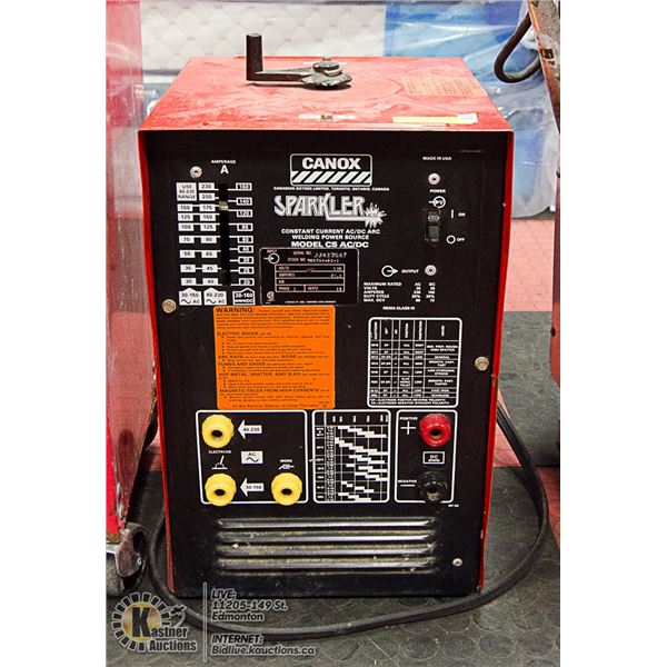 CONOX SPARKLER ARC WELDER AC/DC