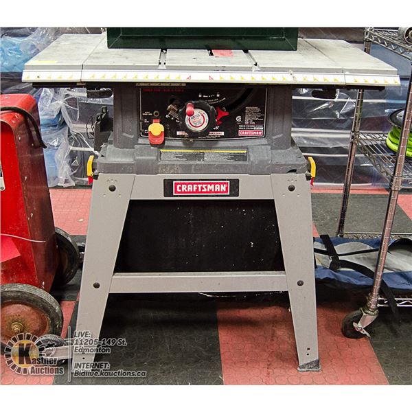 CRAFTSMAN TABLE SAW RNT 4017