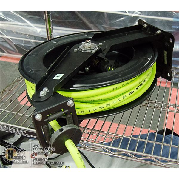 300 PSI AIR HOSE REEL WITH HOSE