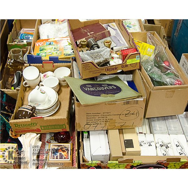 PALLET OF STORAGE FINDS-45 RECORDS, CHINA