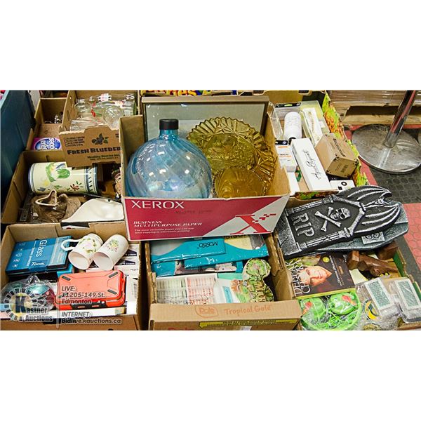 PALLET OF STORAGE FINDS-VIDEO GAMES, COLLECTIBLE