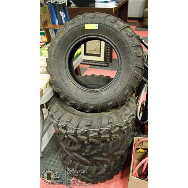 SET OF 4  SUZUKI 500- 2 FRONT SZ 8, 2 BACK SZ 10