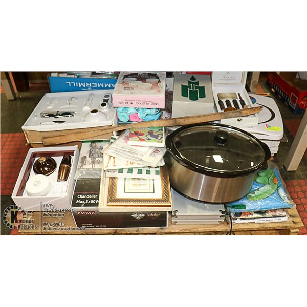 ESTATE PALLET-INCLUDING BEAUTY PRODUCTS, EQUIPMENT