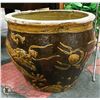 Image 1 : CHINESE DRAGON LARGE PLANT POT